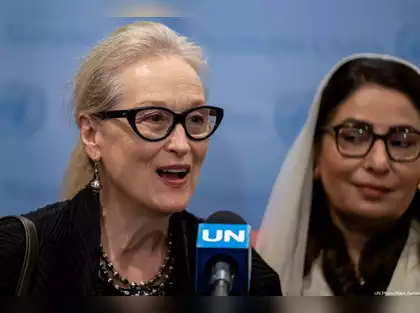 Meryl Streep alzó la voz en la ONU por los derechos de las mujeres afganas