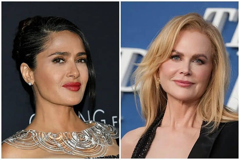 Qué es lo que realmente ocurrió detrás del tenso encuentro entre Salma Hayek y Nicole Kidman en París