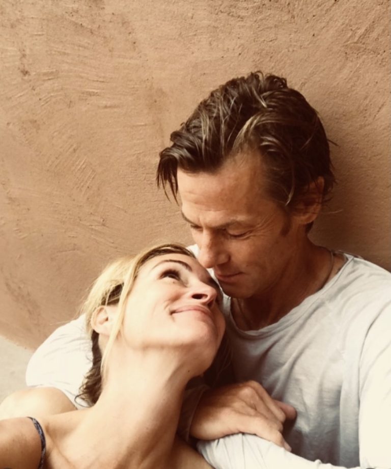 Julia Roberts y Danny Moder 23 años juntos