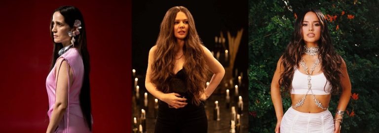 Homenajeadas Billboard Latin Women in Music 2026: Becky G, Joy y Julieta Venegas.
