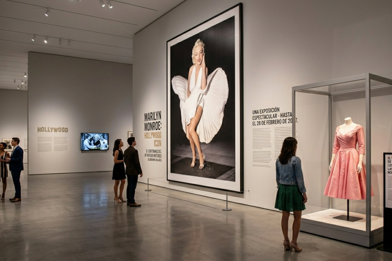 El legado de Marilyn Monroe revive con una espectacular exposición en Hollywood